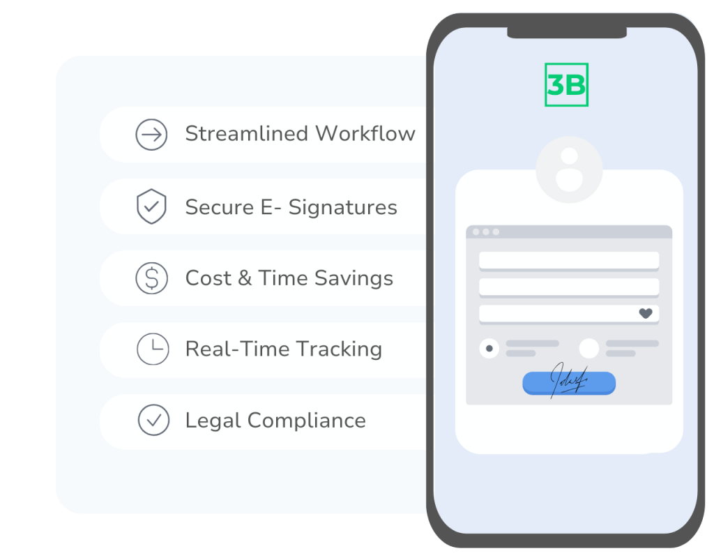 Achieve Faster Results With 3B Sign –
Online e-Signature