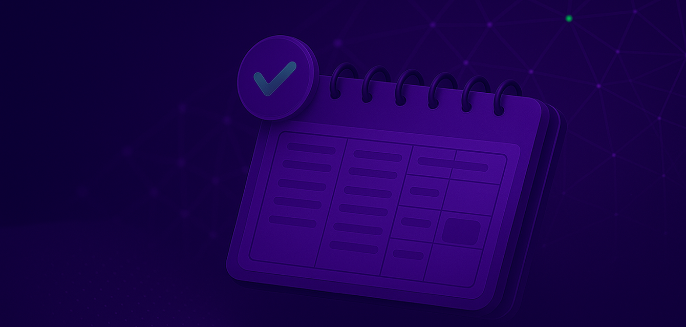 Scheduling blog header